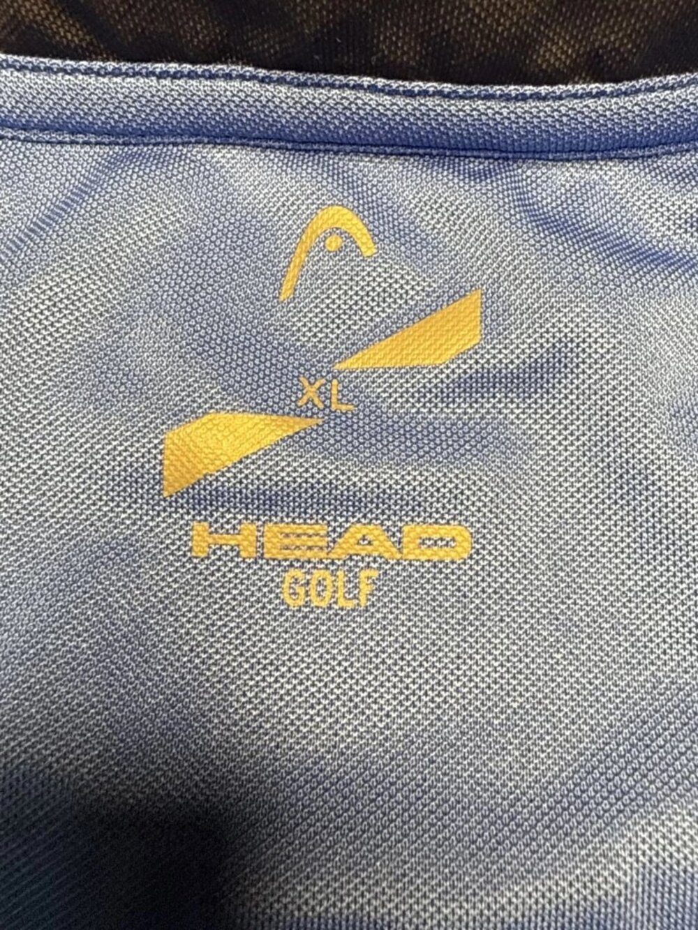 Head Golf XL Q Zip Long Sleeve Collared Polo - Picture 2 of 3